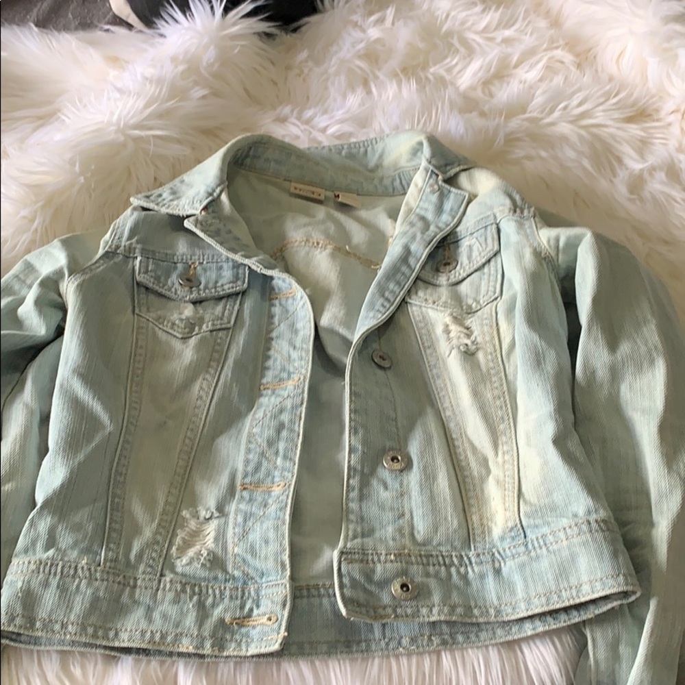 Mudd distressed jean jacket